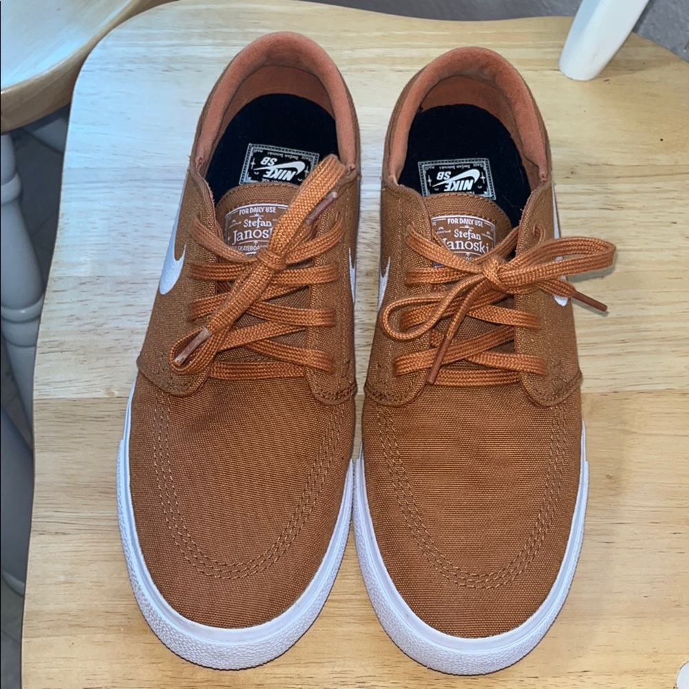 Nike SB Stefan Janoski Brown Skate Shoes